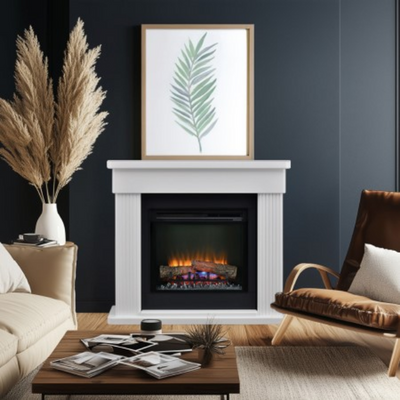 Dimplex Portland Optiflame Electric Fire Suite