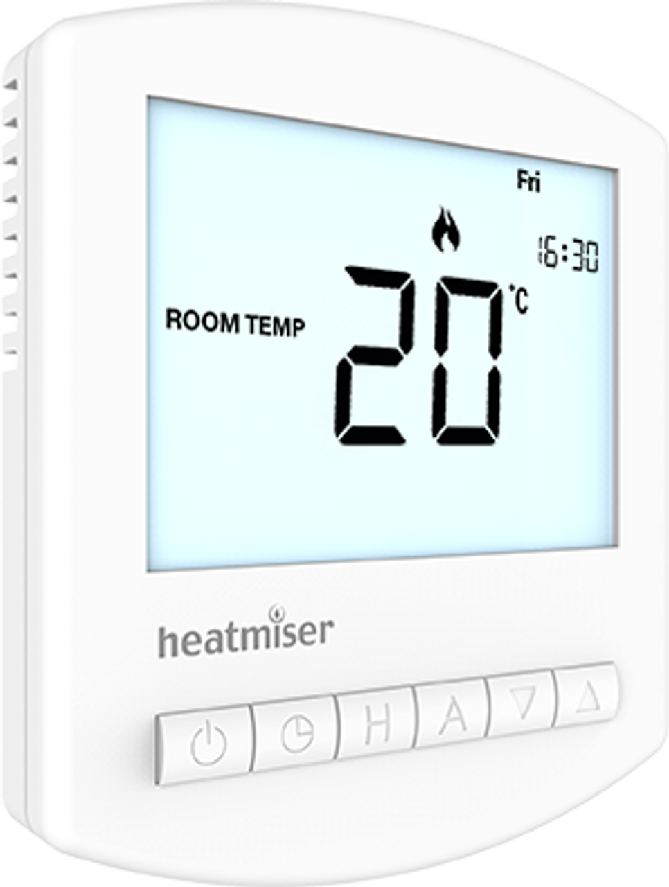 Heatmiser Slimline RF V4 Wireless Programmable Thermostat