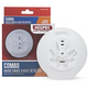 HiSPEC Combo Fast Fix Mains Smoke & Heat Detector
