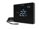 Heatmiser Touch-E Touch Screen Floor Heating Thermostat Carbon
