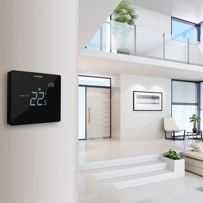 Heatmiser Touch V2 Multi-Mode Thermostat Carbon