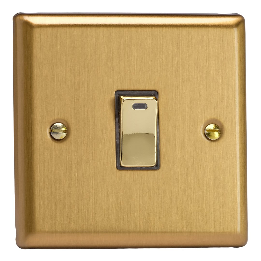 Varilight 20A Double Pole Rocker Switch with Neon Indicator Light