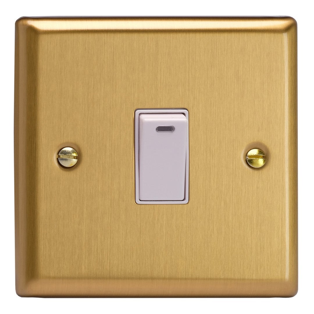 Varilight 20A Double Pole Rocker Switch with Neon Indicator Light