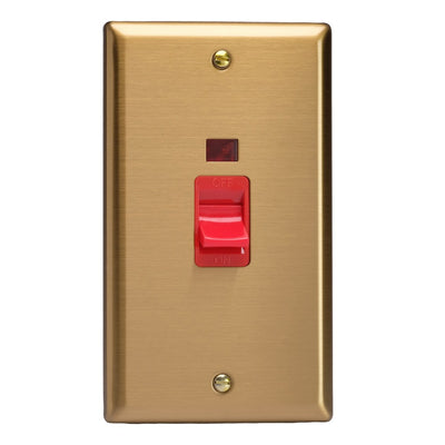 Varilight 45A Cooker Switch with Neon Indicator