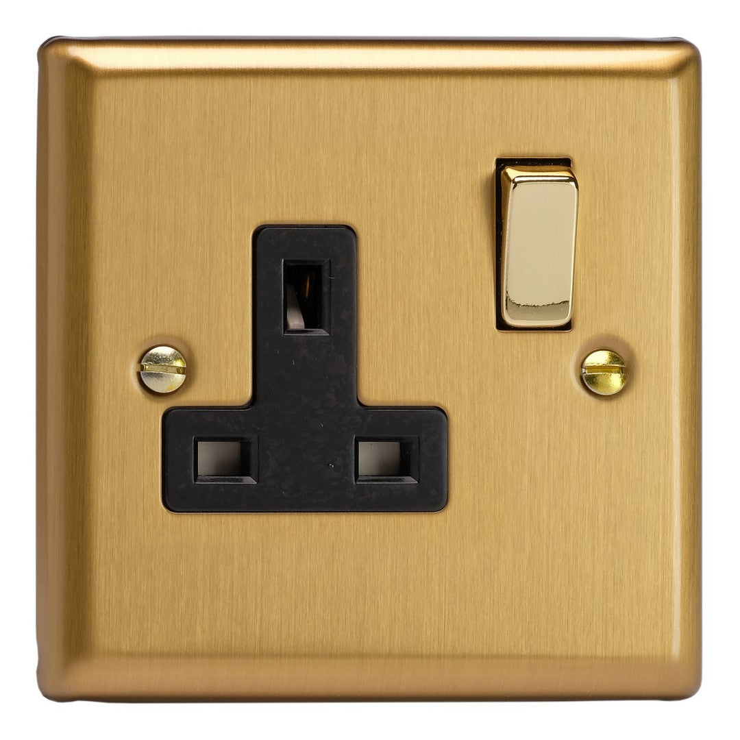 Varilight 13A Double Pole Switched Socket