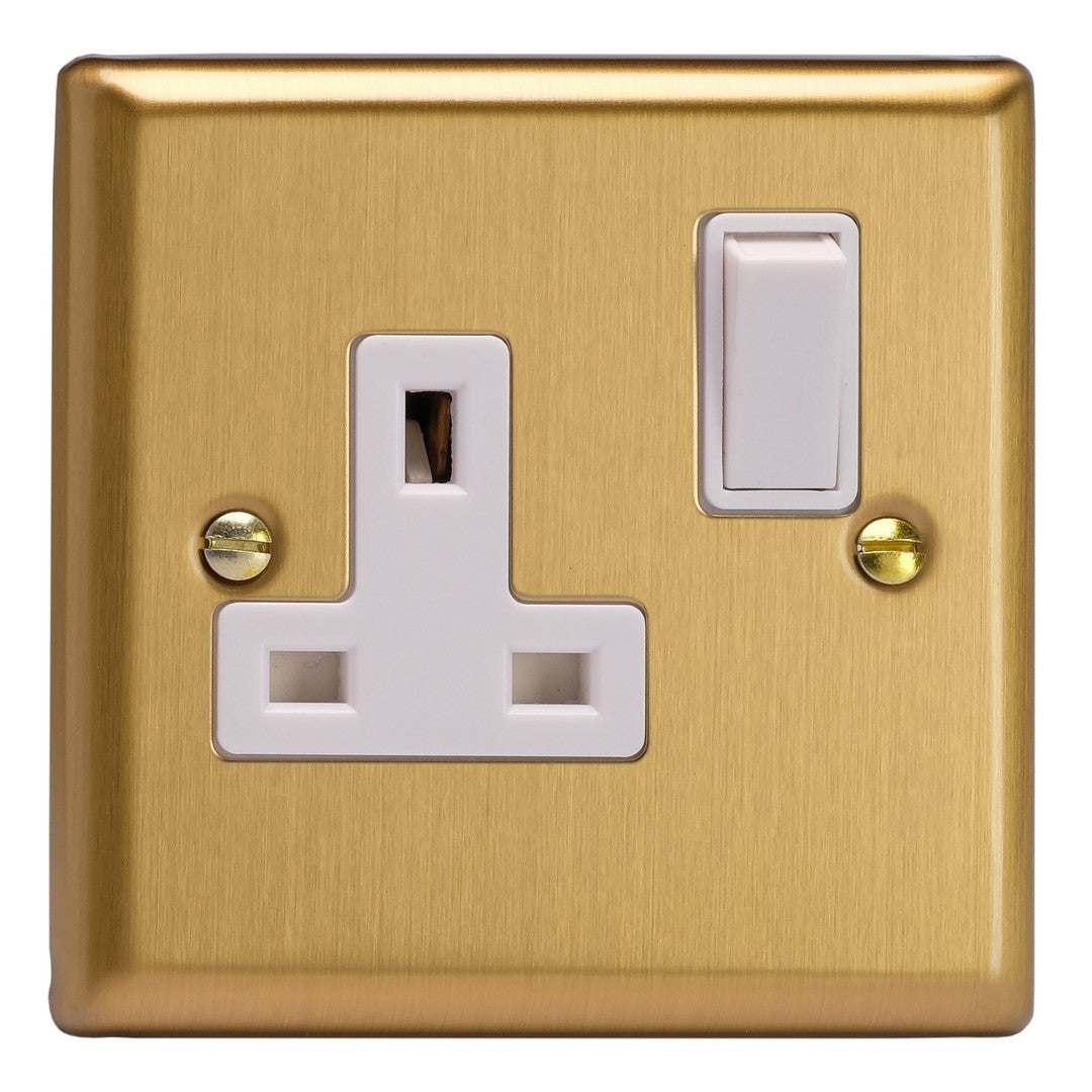 Varilight 13A Double Pole Switched Socket