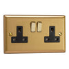 Varilight 13A Double Pole Switched Socket
