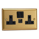 Varilight Double Socket with 20W Shared USB A & C Charging Ports