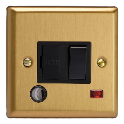 Varilight 13A Switched Fused Spur with Neon with Flex Outlet