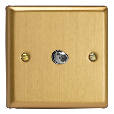 Varilight F-Type Satellite TV Socket