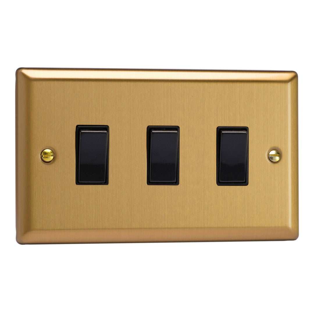 Varilight 10A 1- or 2-Way Rocker Switch Wide