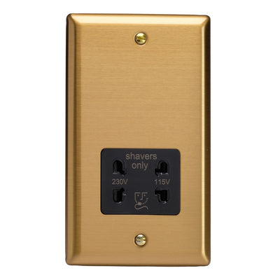 Varilight Dual Voltage Shaver Socket 230V/115V