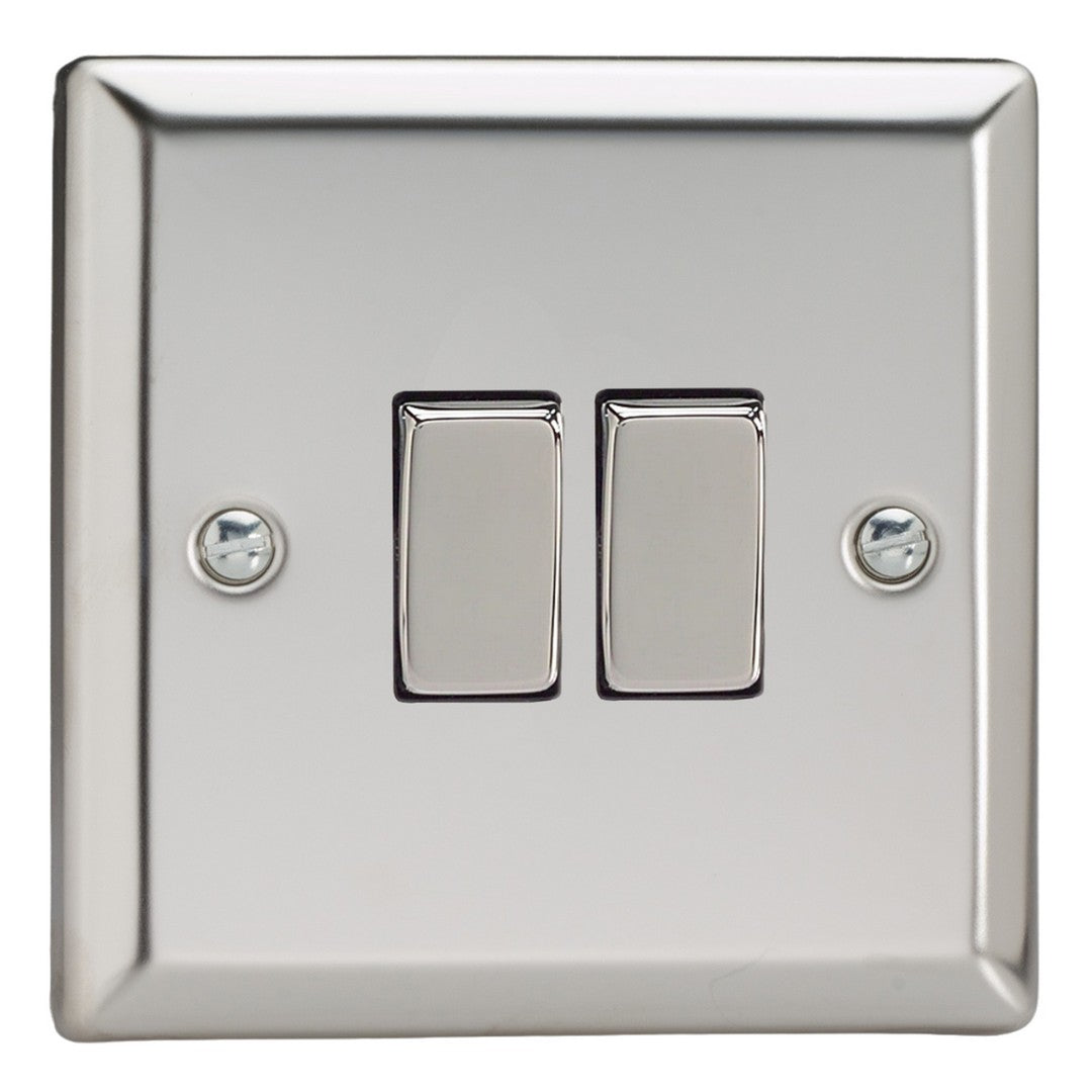 Varilight 10A 1- or 2-Way Rocker Switch