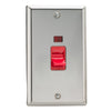 Varilight 45A Cooker Switch with Neon Indicator