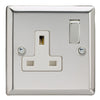 Varilight 13A Double Pole Switched Socket