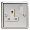 Varilight 13A Double Pole Switched Socket