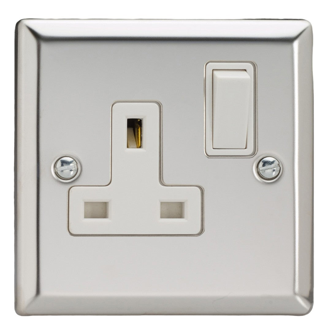 Varilight 13A Double Pole Switched Socket