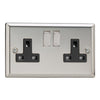 Varilight 13A Double Pole Switched Socket