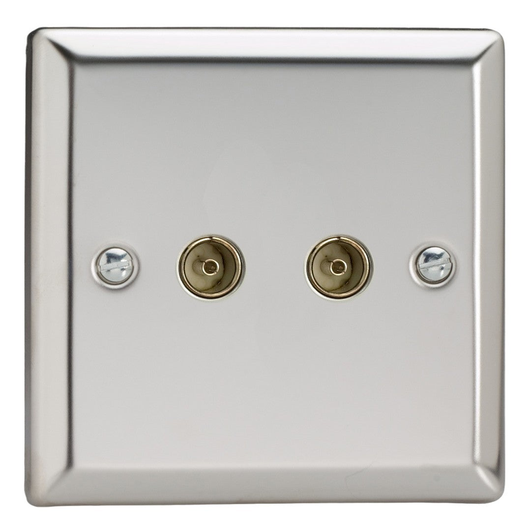 Varilight Co-Axial TV Socket
