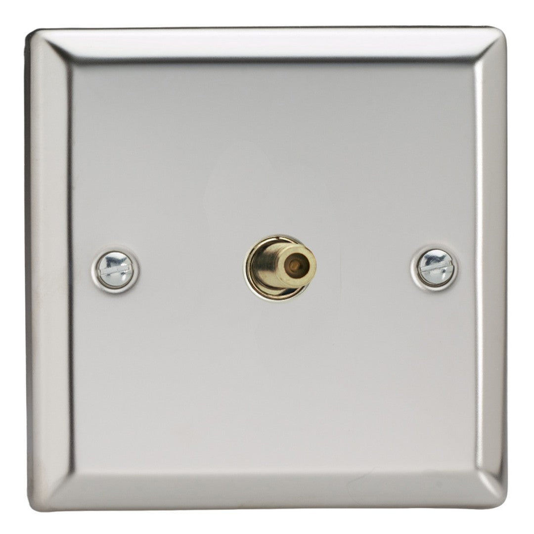 Varilight F-Type Satellite TV Socket