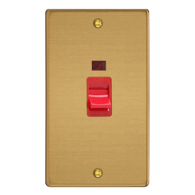 Varilight Essential 45A Cooker Switch with Neon