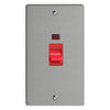 Varilight Essential 45A Cooker Switch with Neon