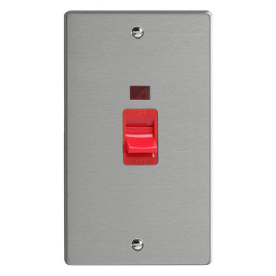 Varilight Essential 45A Cooker Switch with Neon