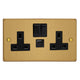 Varilight Essential Double Socket with 20W Shared USB A & C Charging Ports