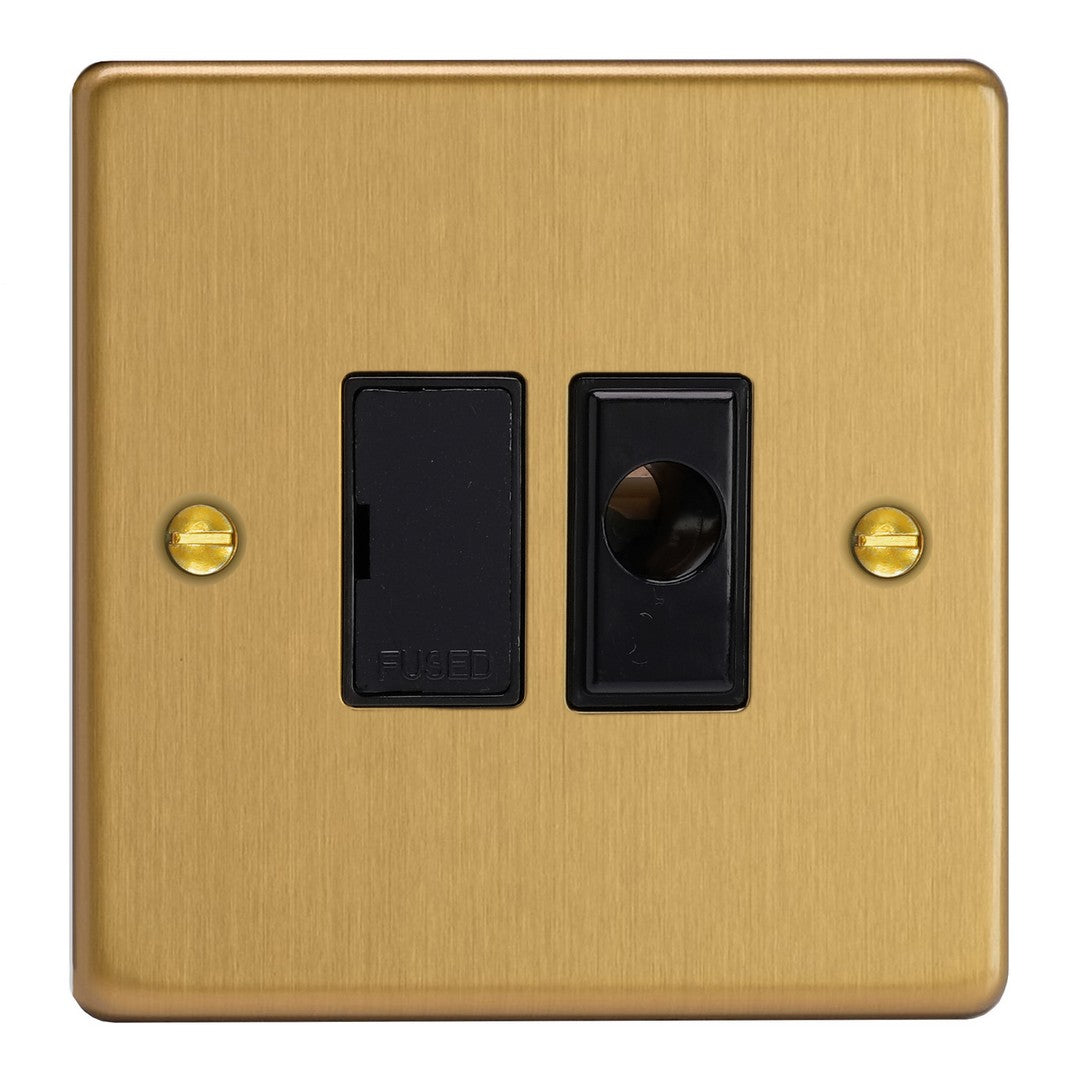 Varilight Essential 13A Unswitched Fused Spur with Flex Outlet