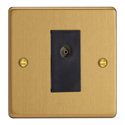 Varilight Essential Isolated Co-axial TV Socket
