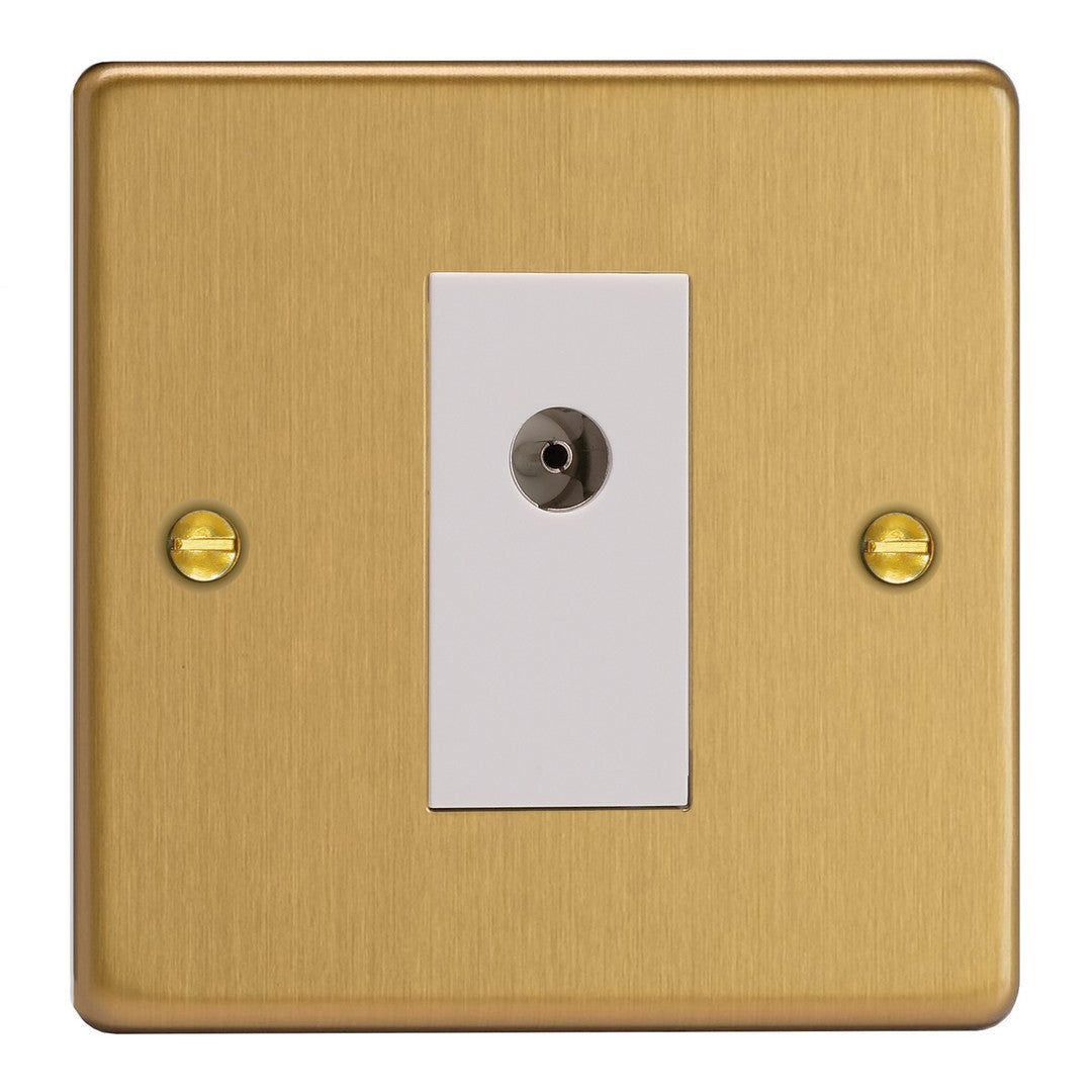 Varilight Essential Isolated Co-axial TV Socket