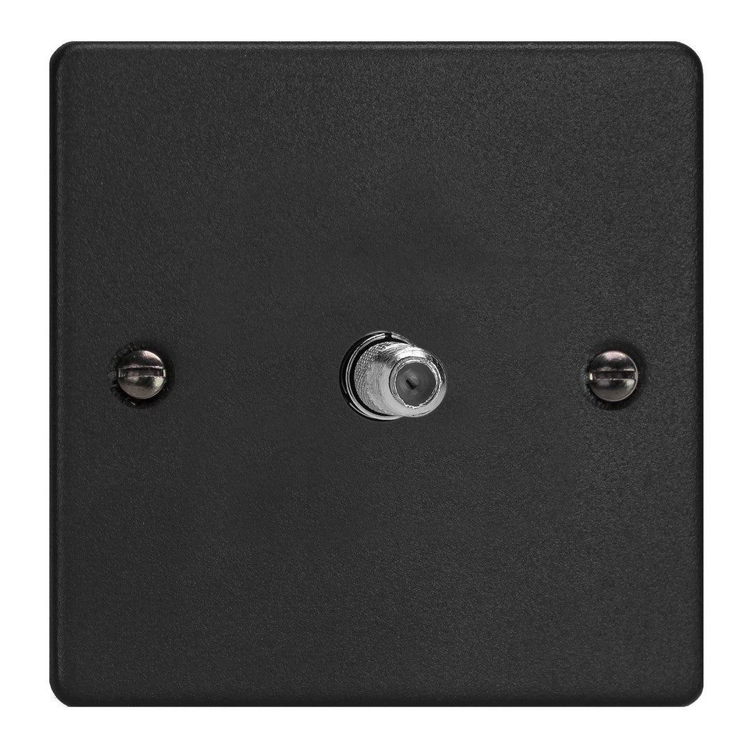 Varilight Essential Co-Axial TV Socket with F-Type Satellite