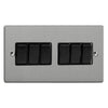Varilight Essential 10A 1 or 2-Way Rocker Switch Wide