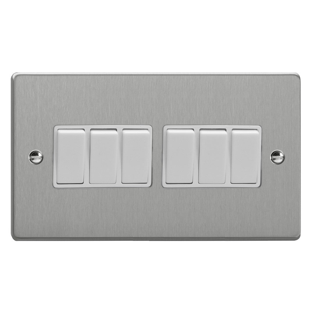 Varilight Essential 10A 1 or 2-Way Rocker Switch Wide