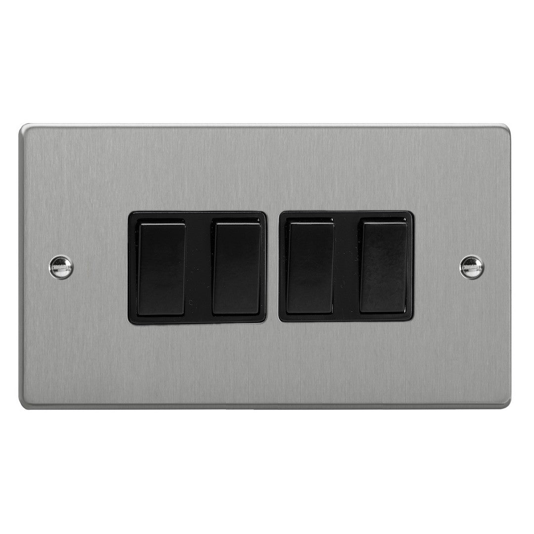Varilight Essential 10A 1 or 2-Way Rocker Switch Wide