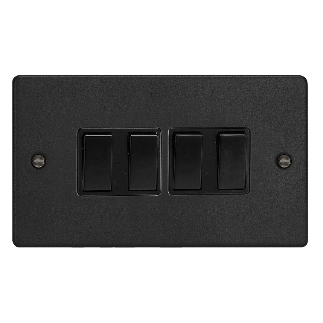 Varilight Essential 10A 1 or 2-Way Rocker Switch Wide