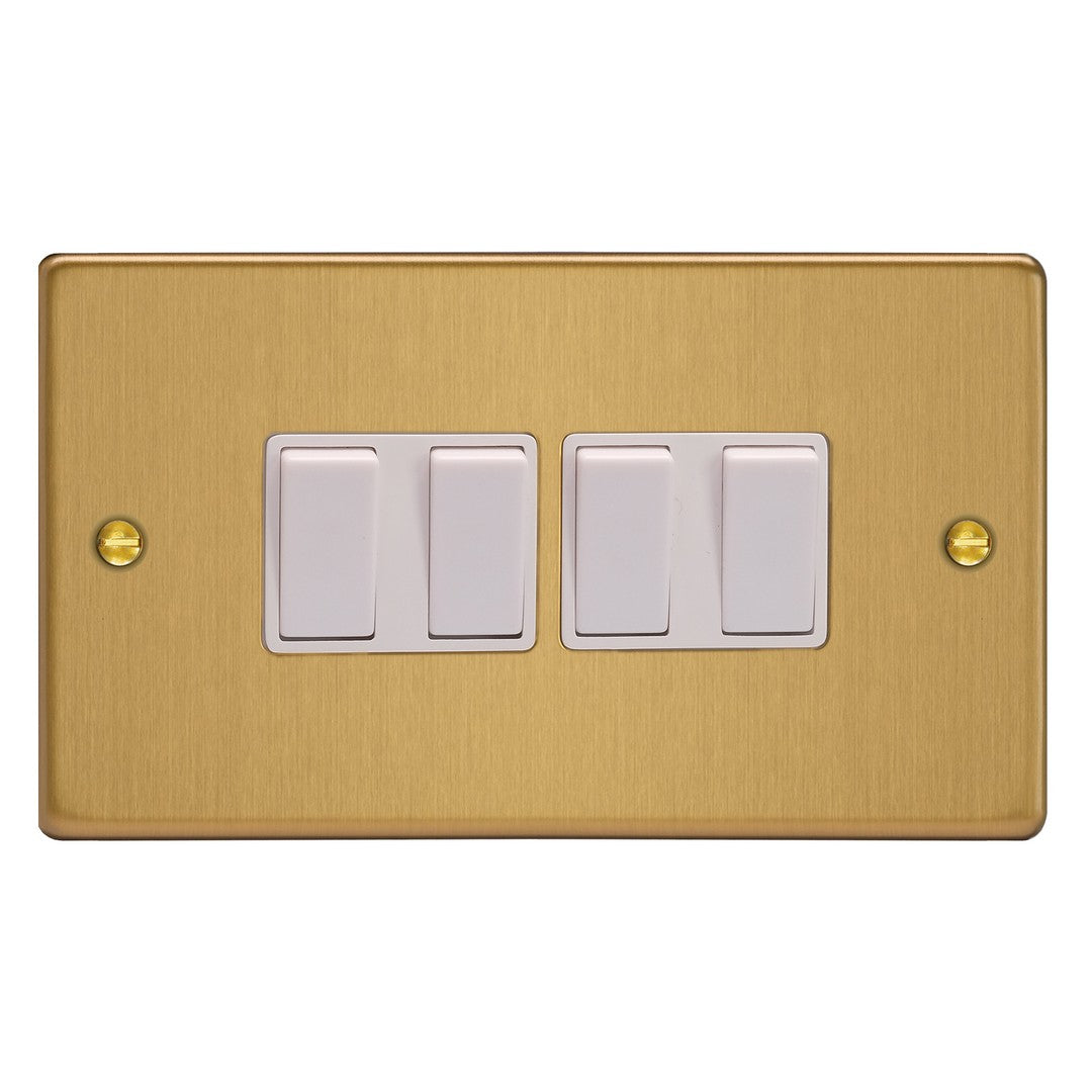 Varilight Essential 10A 1 or 2-Way Rocker Switch Wide