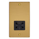 Varilight Essential Dual Voltage Shaver Socket 230V/115V