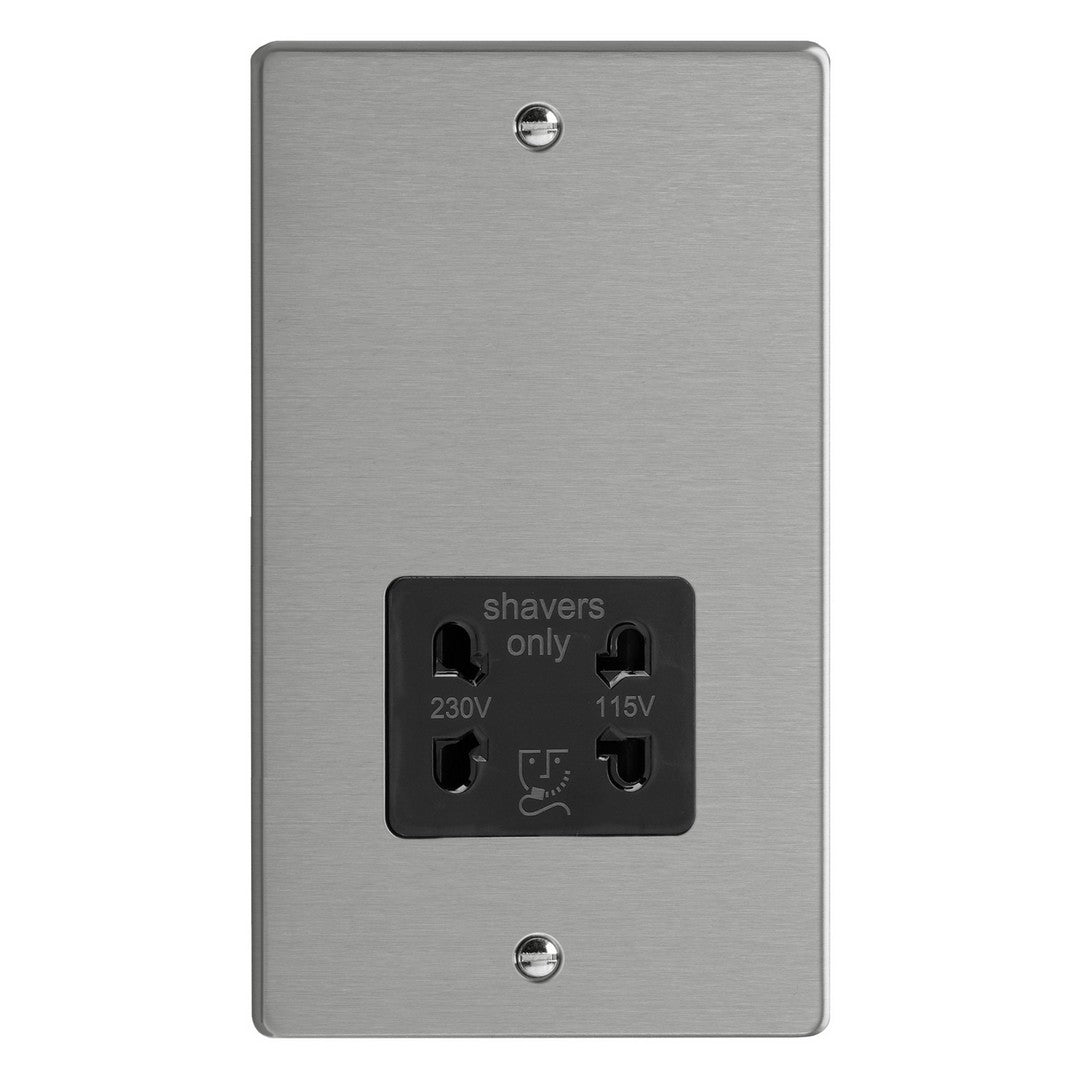Varilight Essential Dual Voltage Shaver Socket 230V/115V