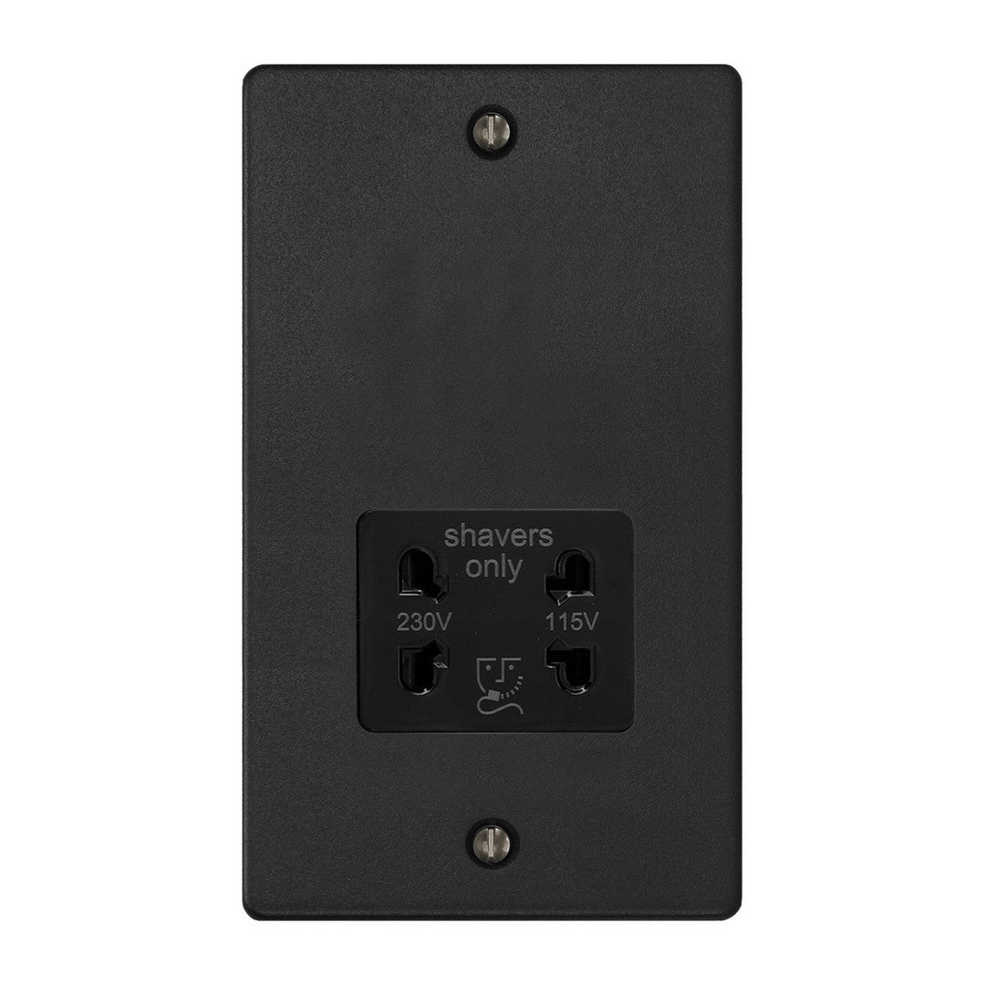 Varilight Essential Dual Voltage Shaver Socket 230V/115V