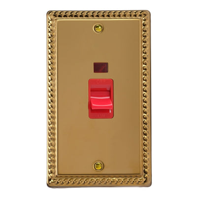 Varilight 45A Cooker Switch with Neon Indicator