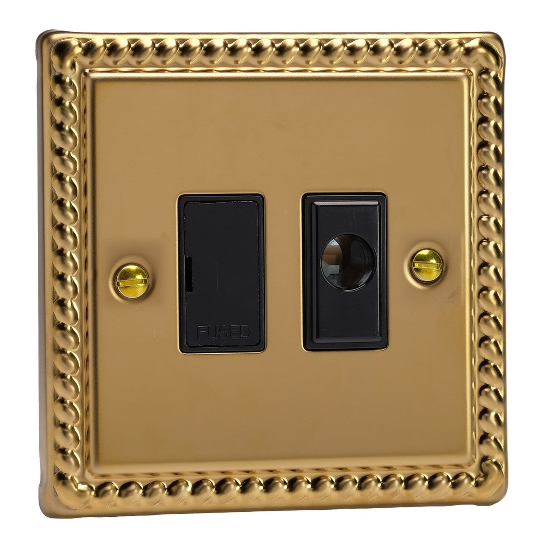 Varilight 13A Unswitched Fused Spur with Flex Outlet