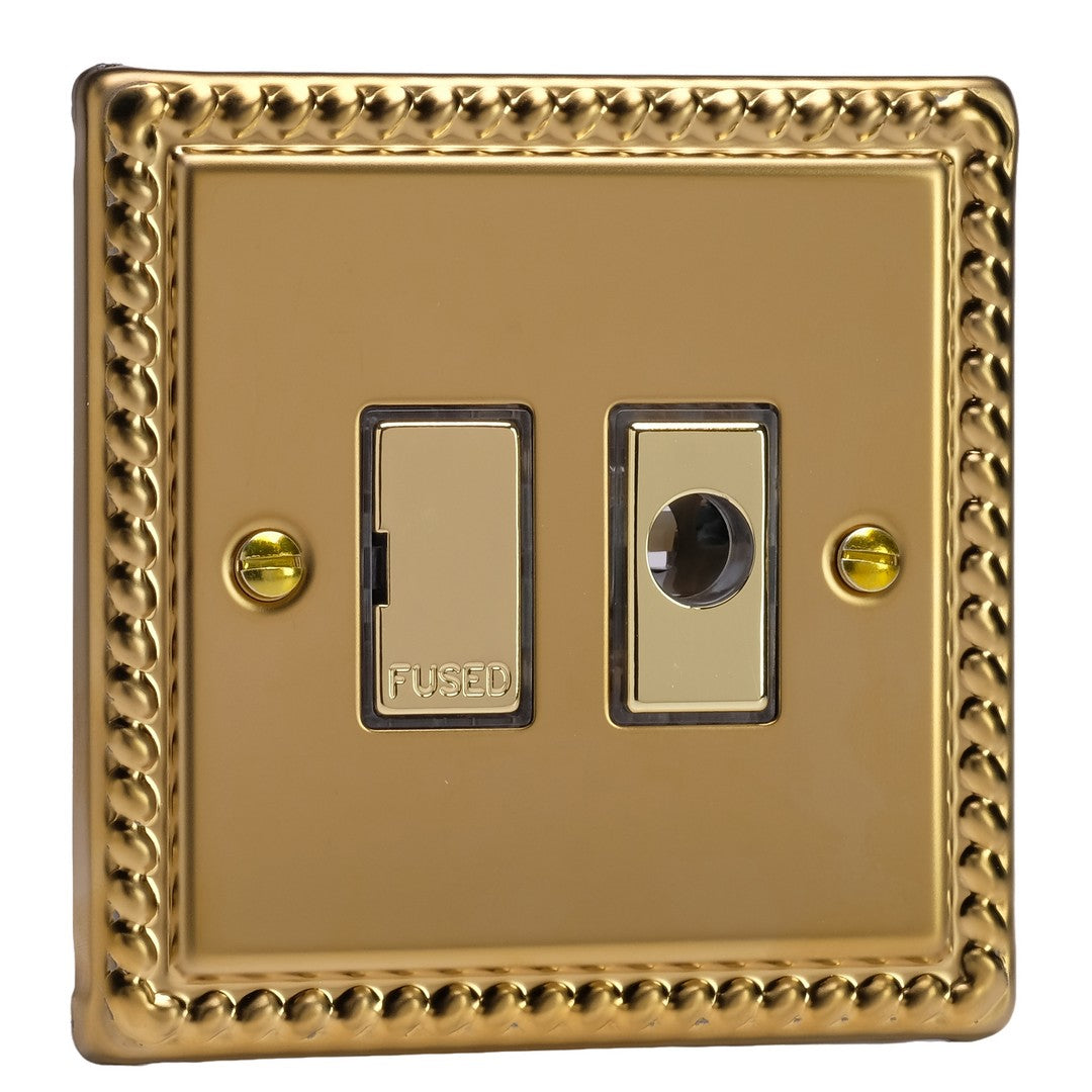 Varilight 13A Unswitched Fused Spur with Flex Outlet