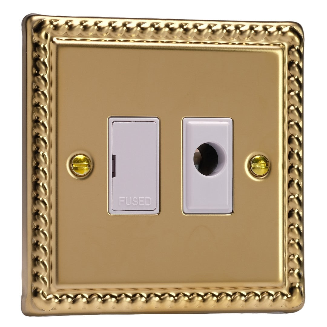 Varilight 13A Unswitched Fused Spur with Flex Outlet