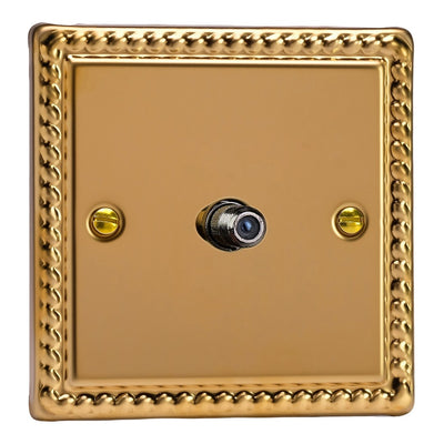 Varilight F-Type Satellite TV Socket