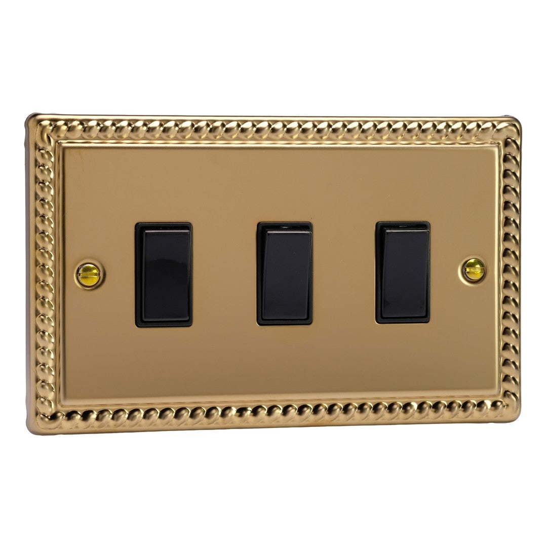 Varilight 10A 1- or 2-Way Rocker Switch Wide