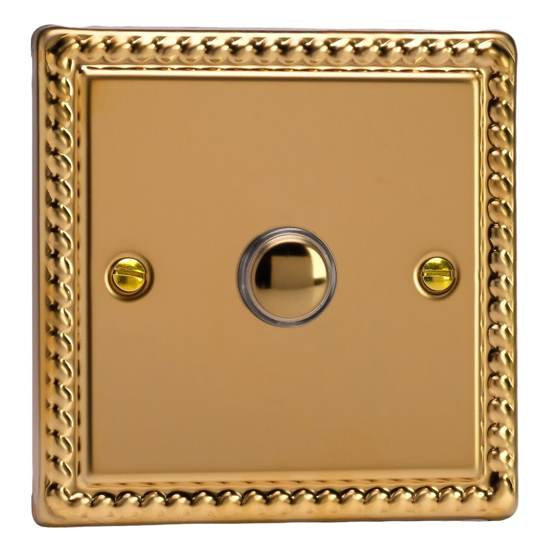 Varilight 6A 1- or 2-Way Push On/Off Impulse Switch