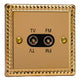 Varilight Diplex Socket TV/FM