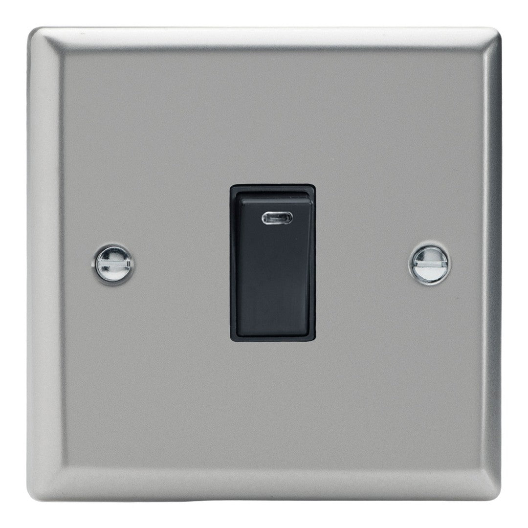 Varilight 20A Double Pole Rocker Switch with Neon Indicator Light