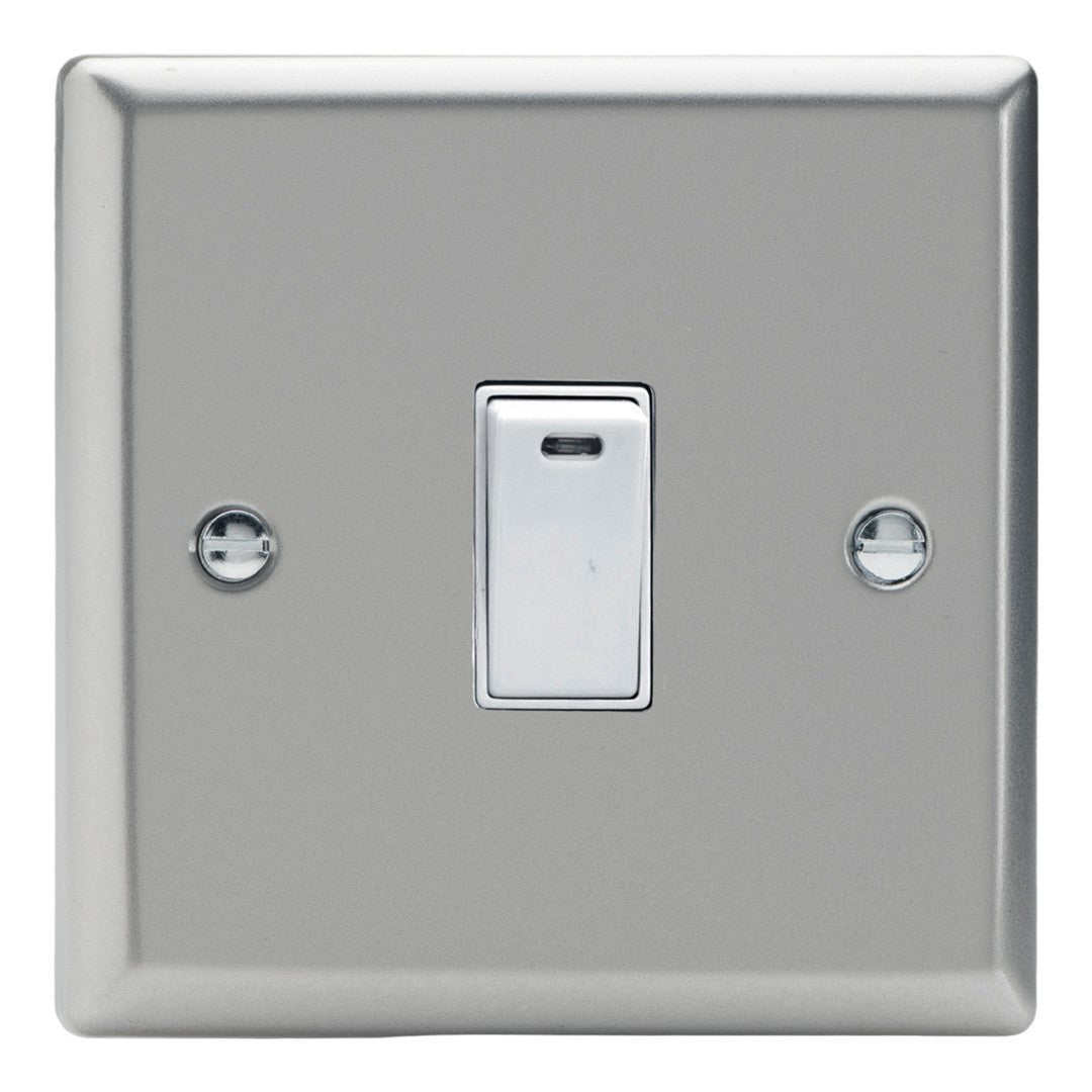 Varilight 20A Double Pole Rocker Switch with Neon Indicator Light